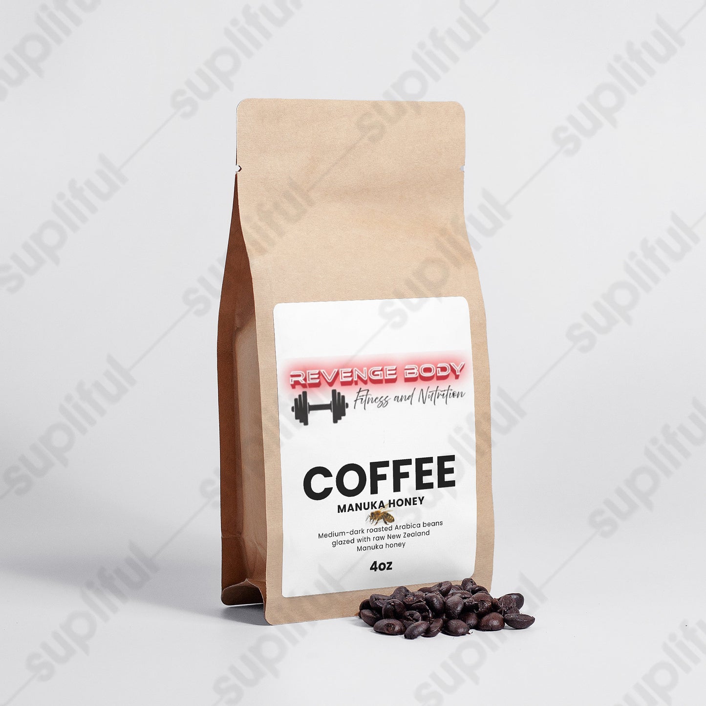 Manuka Honey Coffee 4oz