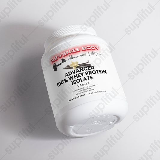 Advanced 100% Whey Protein Isolate (Vanilla)