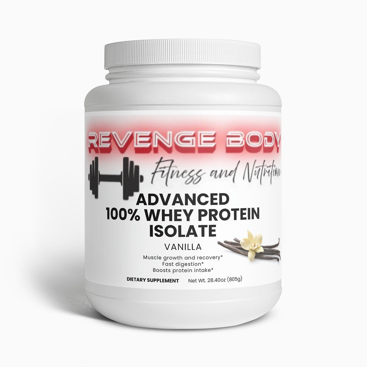 Advanced 100% Whey Protein Isolate (Vanilla)