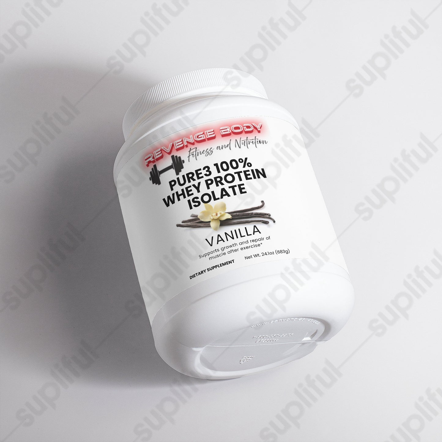 Pure3 100% Whey Protein Isolate (Vanilla)