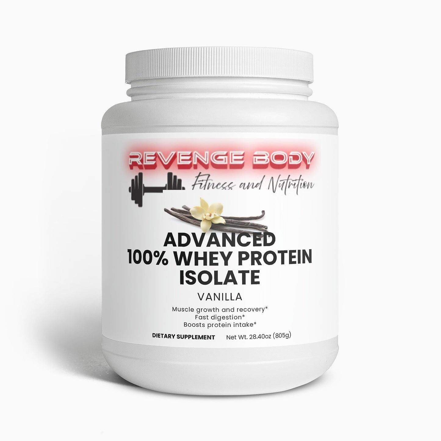 Advanced 100% Whey Protein Isolate (Vanilla)
